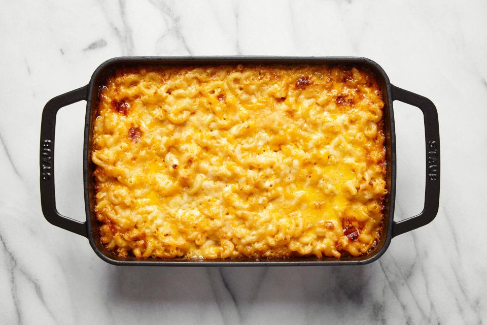 Don't be fooled: this is mostly a stovetop mac and cheese.