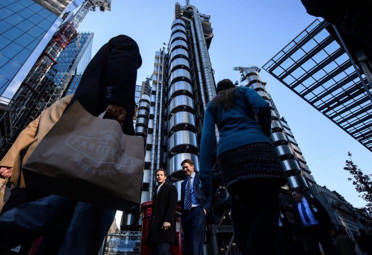 The Square Mile in the heart of London's financial district has become a key Brexit battleground (Leon Neal/Getty Images)