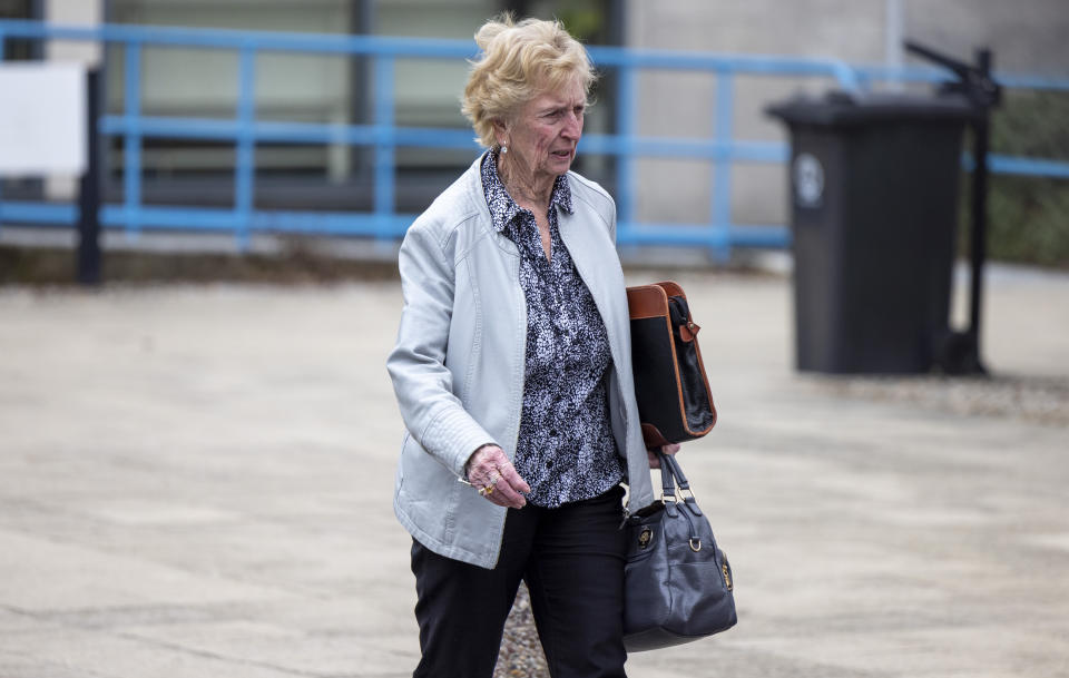 Eunice Day, pictured, was found guilty of assaulting her neighbour. (BNPS)