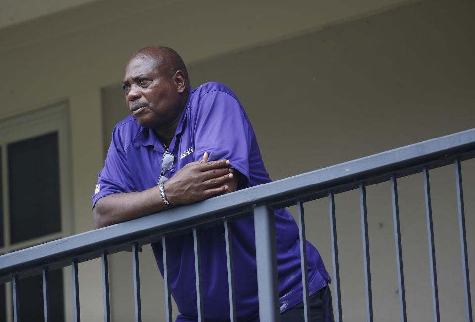 Baltimore Ravens general manager Ozzie Newsome will step down as GM after this season. (AP)