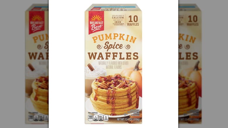 Breakfast Best's Pumpkin Spice Waffles