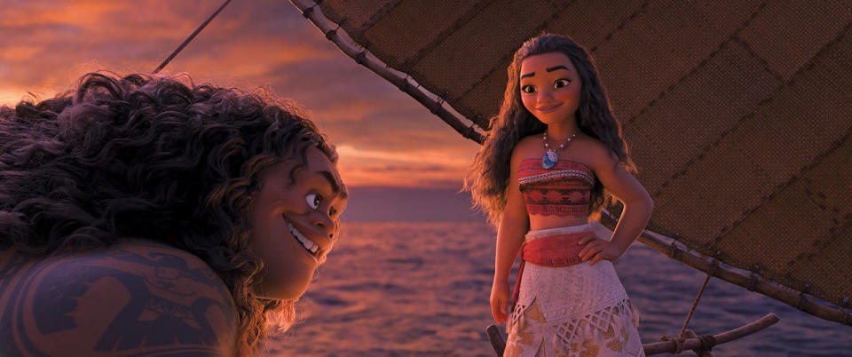 Moana, voiced by Auli'i Cravalho, won't have a romance in this film - Credit: Disney