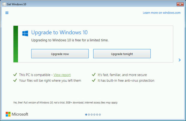 Windows 10 Upgrade