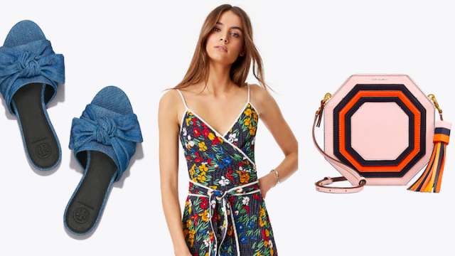 Your Favorite Tory Burch Flats, Wallets, and Dresses Are 70 Percent Off  Right Now