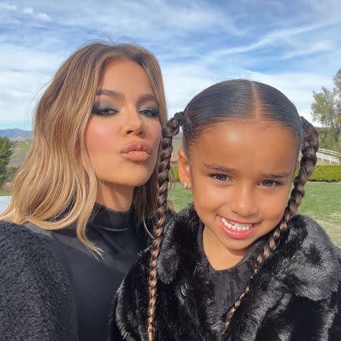 Khloe Kardashian Instagram Khloé Kardashian and Dream Kardashian