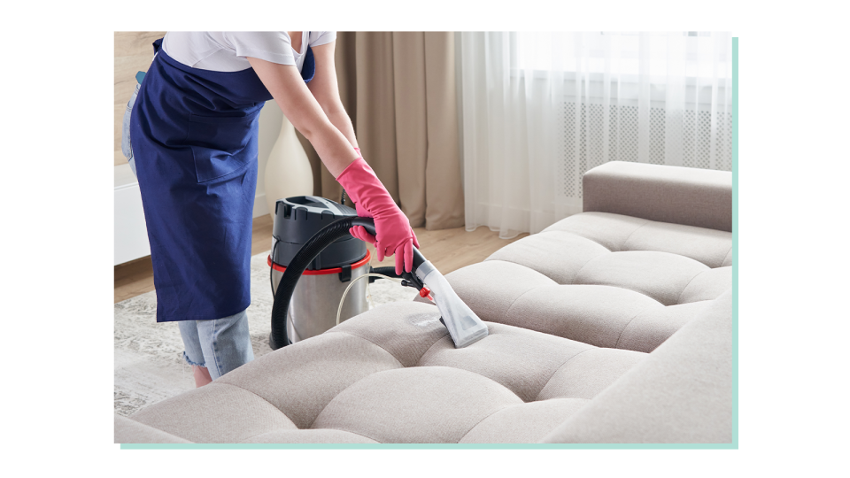 If your family frequents the couch for family movie or game nights, consider giving it a thorough once-over with a vacuum.