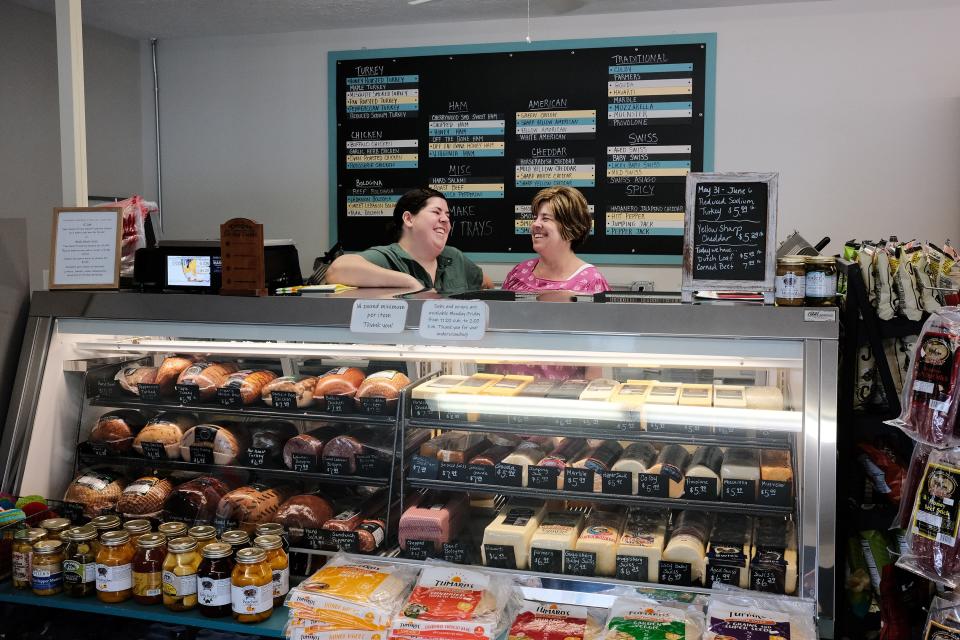 Rachel and Diana Coblentz are co-owners of Yoder's Bulk Foods & Deli in Lake Township. Rachel is Diana's duaghter.