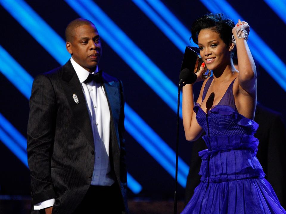 Rihanna and Jay-Z