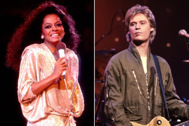 <p>getty (2)</p> Diana Ross and Daryl Hall