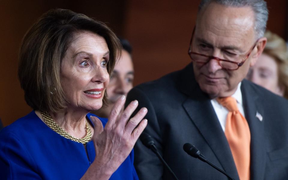 The Duchess put forward her arguments in a letter to Nancy Pelosi and Chuck Schumer - Sauk Loeb/AFP/Getty Images