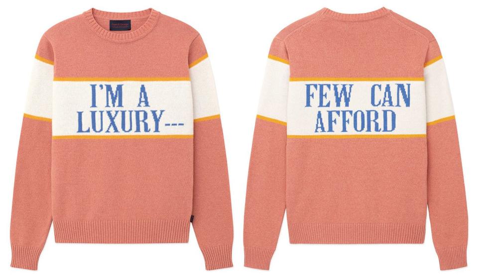 princess diana statement sweaters