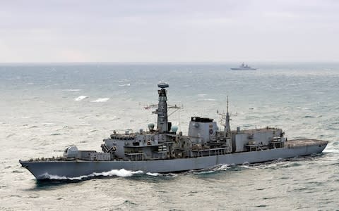 HMS Westminster - Credit: Louise George