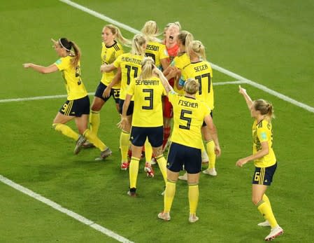 Women's World Cup - Round of 16 - Sweden v Canada