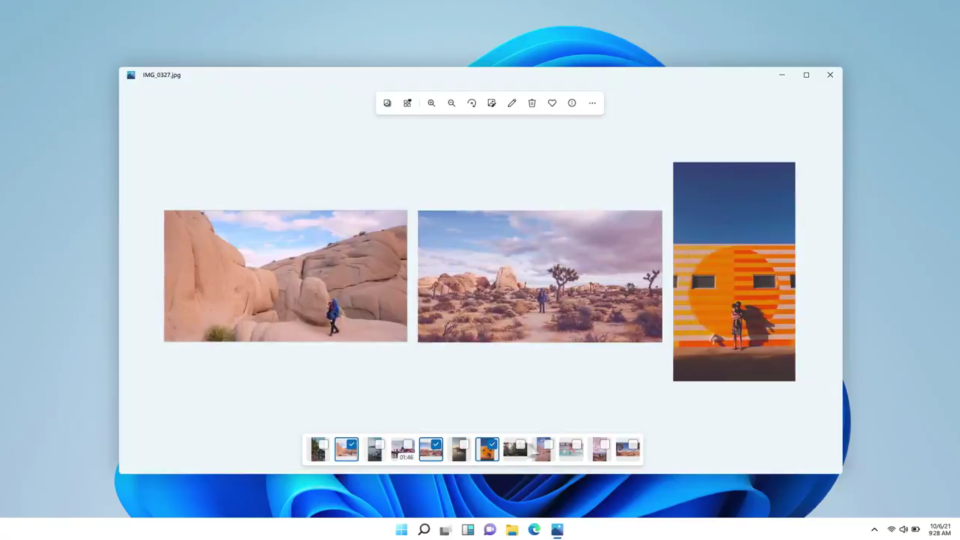 The new Photos app in Windows 11