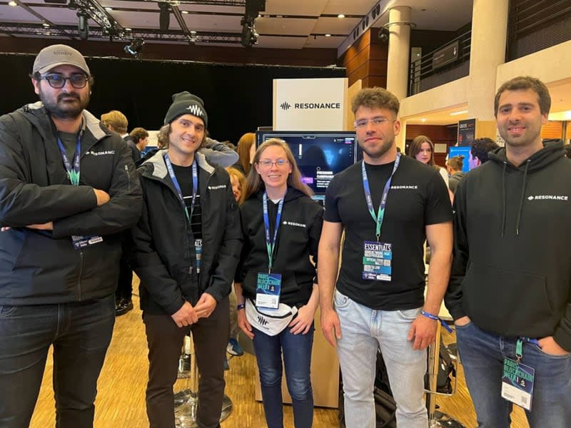 Resonance Security team at 2024 Paris Blockchain Week (Resonance)