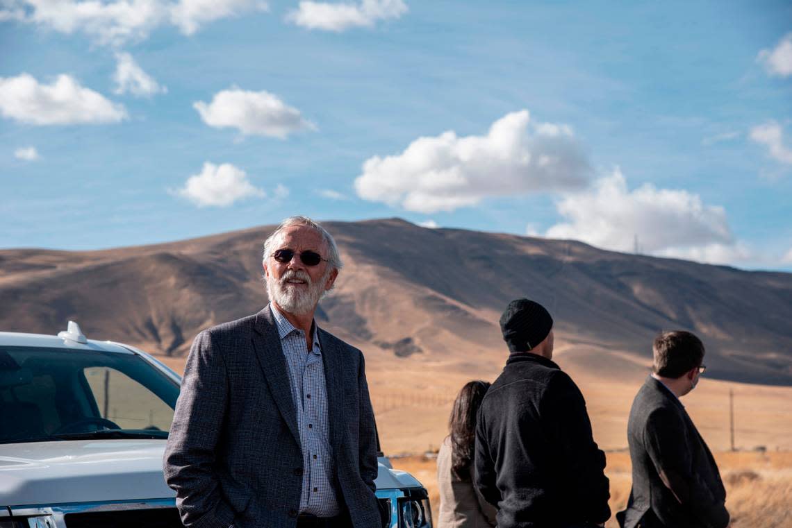 Rep. Dan Newhouse, R-Wash., joined U.S. Fish and Wildlife Service, Western Caucus Foundation representatives, and local elected and business leaders on a tour of Rattlesnake Mountain on Oct. 14, 2020.
