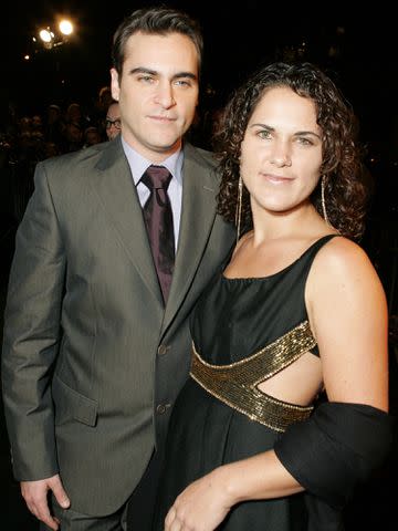 <p>Eric Charbonneau/WireImage</p> Joaquin Phoenix with his sister Liberty Phoenix.