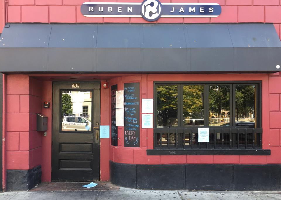 Ruben James bar in Burlington on Aug. 22, 2020.