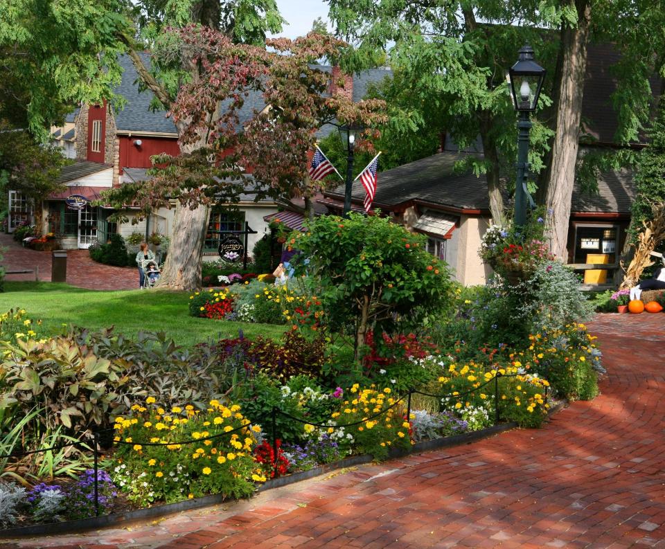 Peddler's Village is a 42-acre shopping, dining, lodging and family entertainment destination that straddles Buckingham and Solebury.