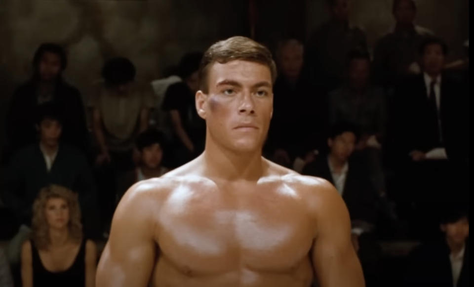 Jean-Claude Van Damme as Frank Dux in Bloodsport