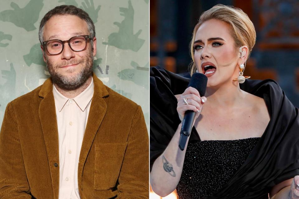 Seth Rogen; Adele