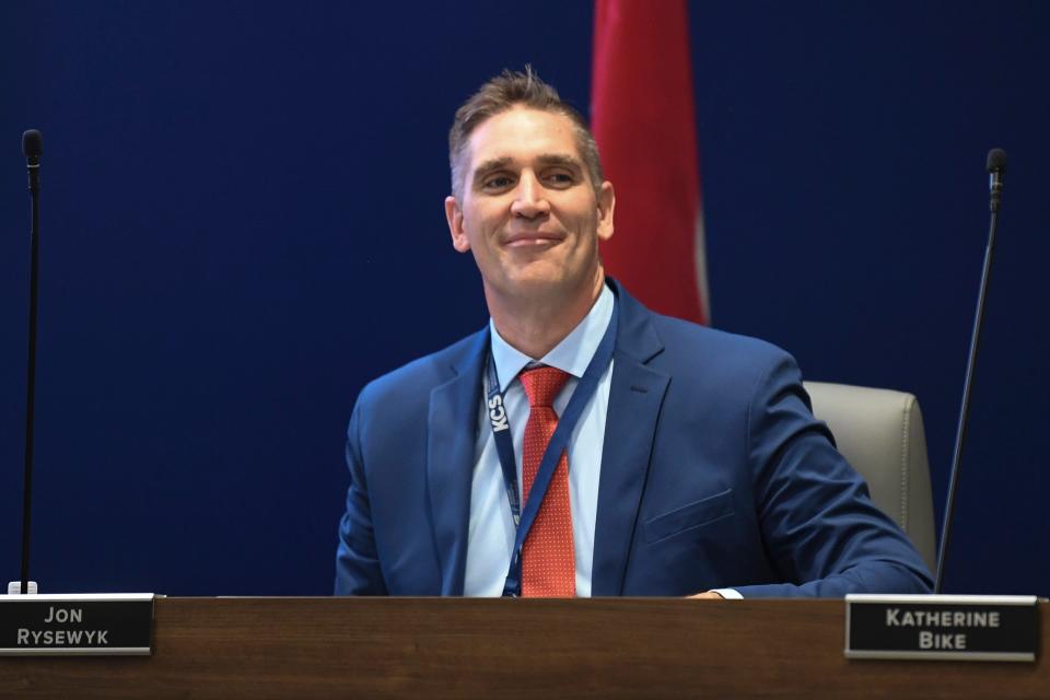 Knox County Schools Superintendent Jon Rysewyk has set goals for the district, and will continue to work to improve on them amid the state's new letter grades.