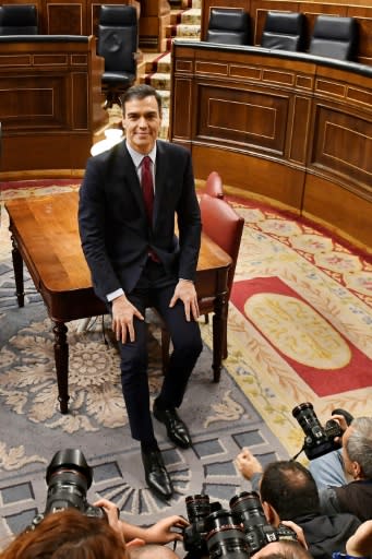 Invested at last but Socialist Prime Minister Pedro Sanchez knows it won't be an easy ride