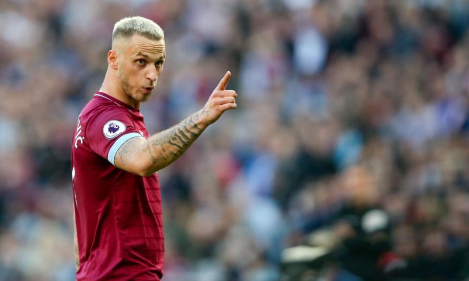 Marko Arnautovic deserved a goal in West Ham’s defeat to Spurs.