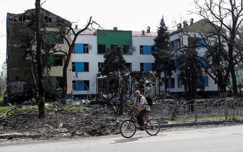 Mariupol has been under siege for nearly two months - REUTERS