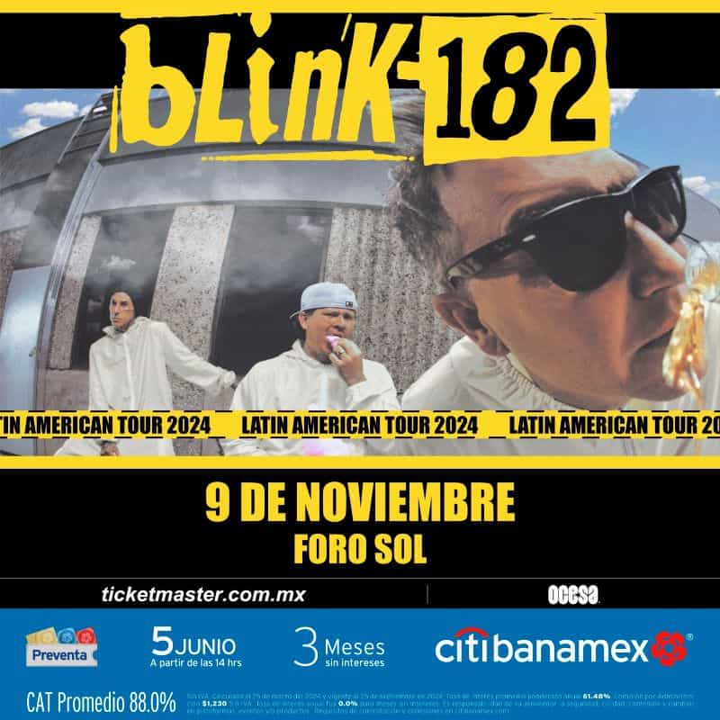 preventa blink 182 foro sol 