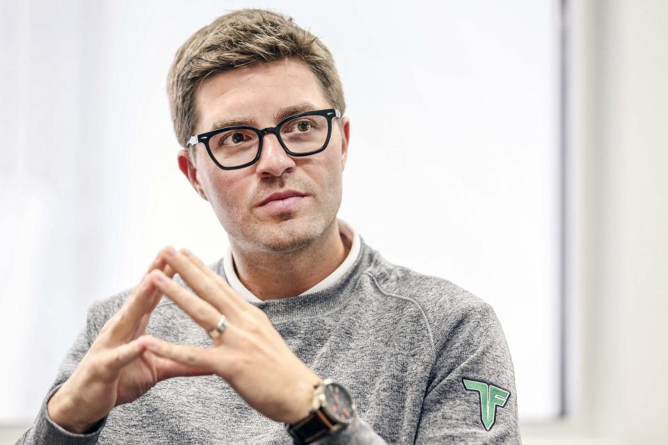 Leafs GM Kyle Dubas. (Andrew Francis Wallace/Toronto Star via Getty Images)