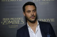 Cast member Jack Huston poses at the premiere of "Pride and Prejudice and Zombies" in Los Angeles, California January 21, 2016. REUTERS/Mario Anzuoni