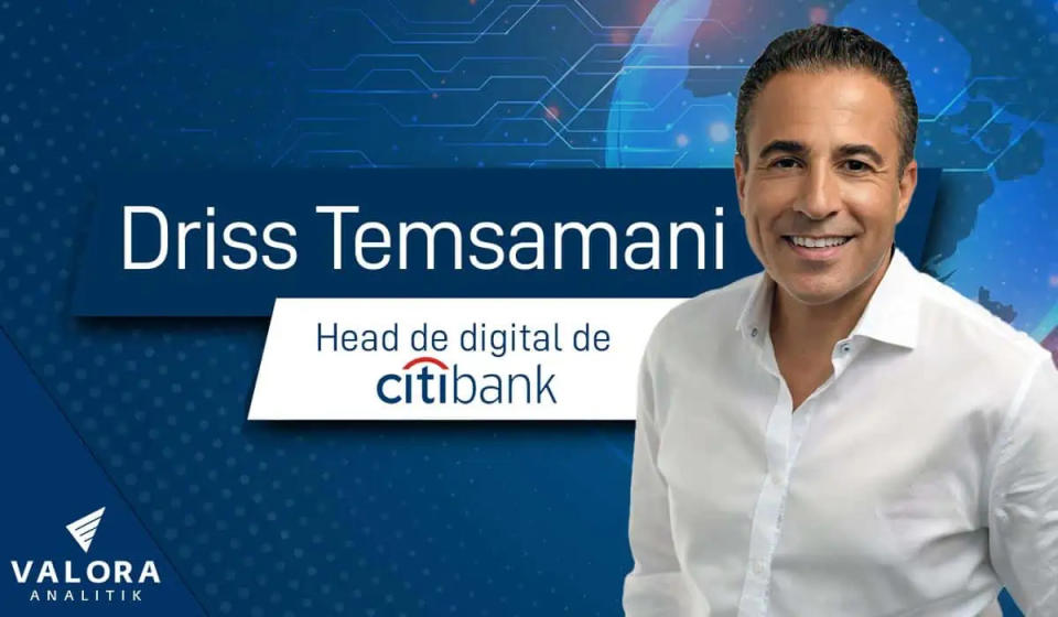 Driss Temsamani, head de digital de Citibank. Foto: archivo Valora Analitik