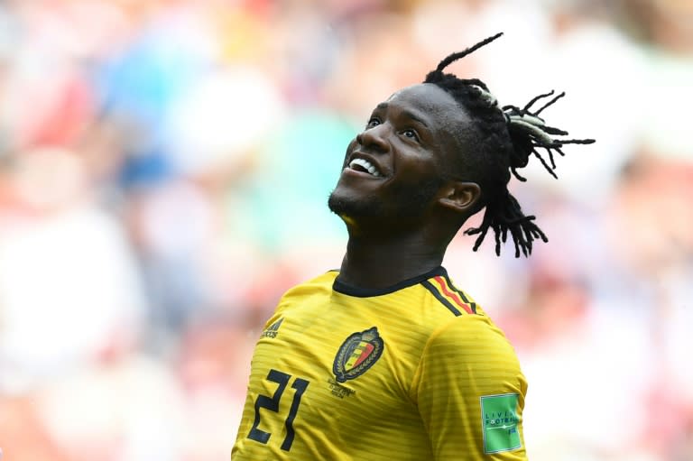 Michy Batshuayi played in the Belgium side that finished third at the World Cup