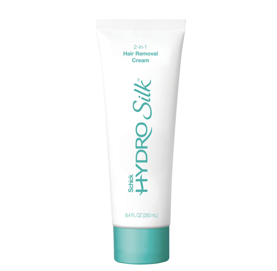 <p><a href="https://go.redirectingat.com?id=74968X1596630&url=https%3A%2F%2Fwww.cvs.com%2Fshop%2Fschick-hydro-silk-2-in-1-hair-removal-cream-for-body-pubic-prodid-277362&sref=https%3A%2F%2F" rel="nofollow noopener" target="_blank" data-ylk="slk:Shop Now;elm:context_link;itc:0;sec:content-canvas" class="link ">Shop Now</a></p><p>Hydro Silk 2-in-1 Hair Removal Cream</p><p>$12.99</p><p>cvs.com</p><span class="copyright">cvs.com</span>