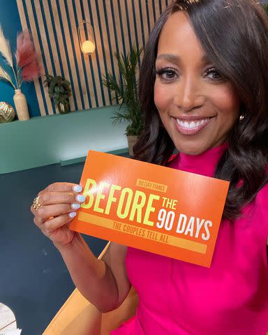 <p>Shaun Robinson/Instagram</p> Shaun Robinson poses on the set of '90 Day Fiance: Before the 90 Days.'