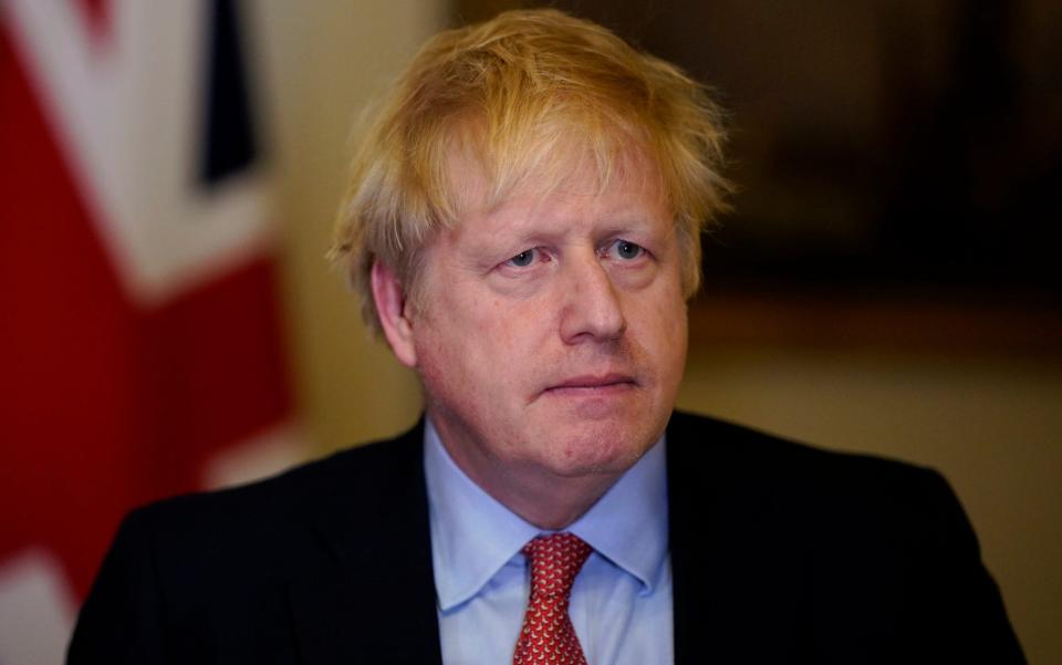 Boris Johnson announcing the imposition of the UK lockdown on March 23 - 10 Downing Street