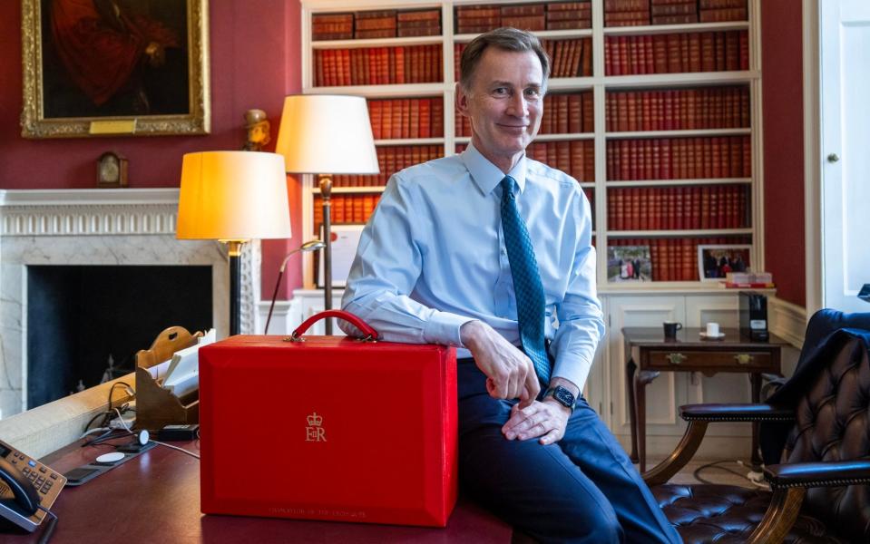 Chancellor Jeremy Hunt