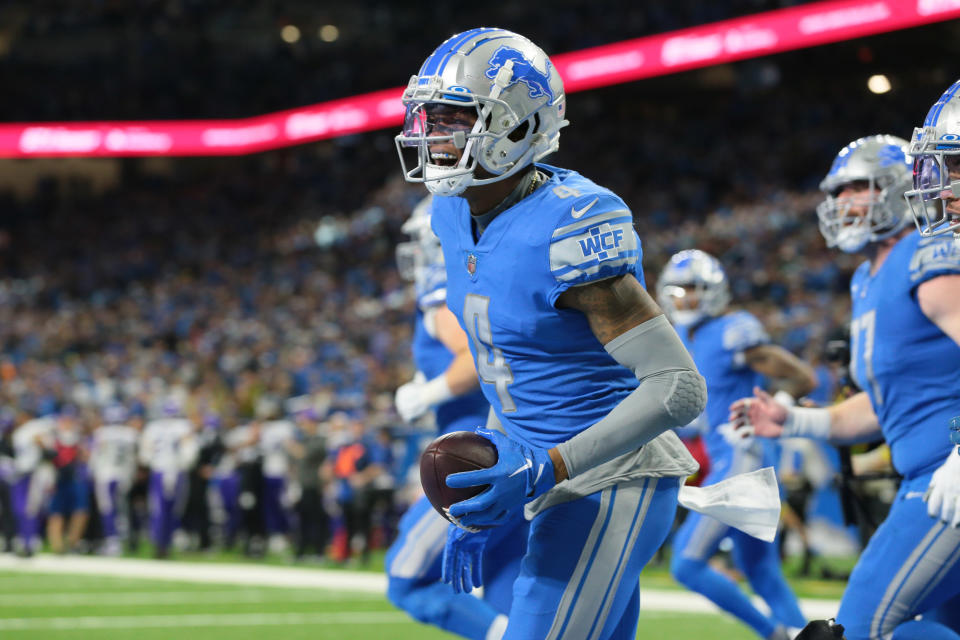 You can feel good about playing any Lions receiver, like D.J. Chark (4), in your fantasy lineup this week.