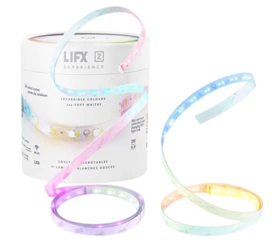 LIFX Z Smart Wi-Fi LED Light Strip Experience Kit. (Image via Best Buy)