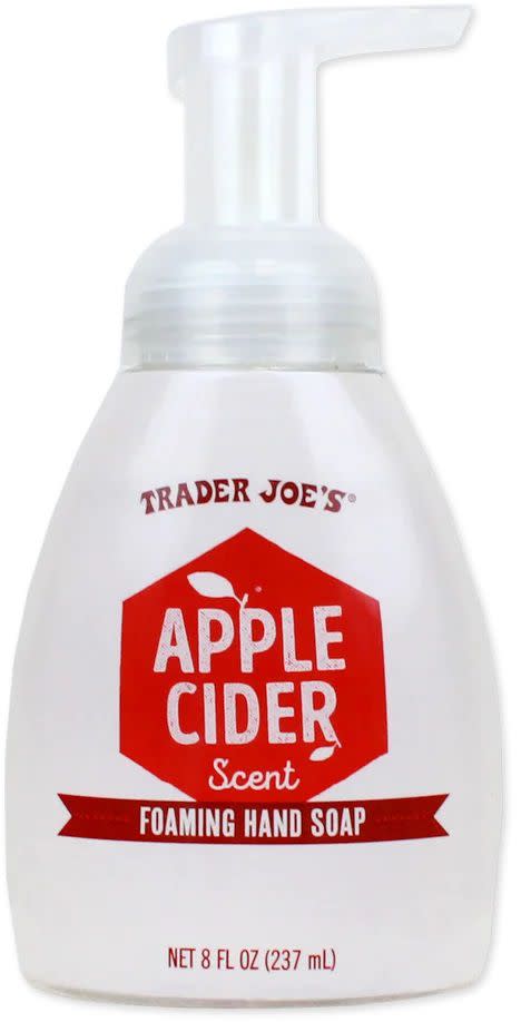 Staged product photo of Trader Joe's Apple Cider Hand Soap