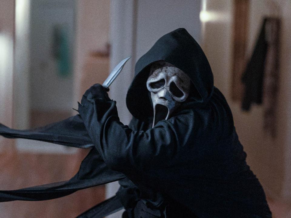 [REDACTED] as Ghostface in ‘Scream VI' (Paramount/Spyglass)