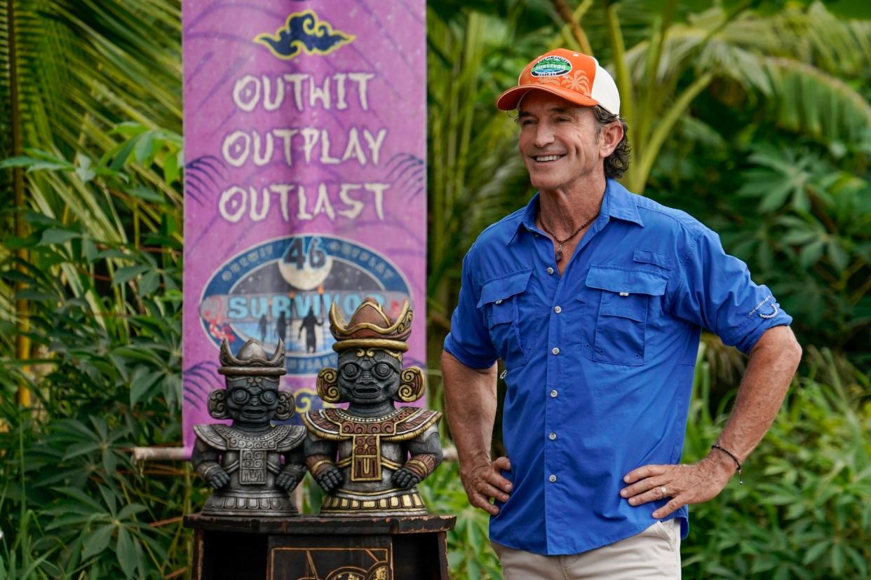 Jeff Probst serves as host and executive producer of "Survivor."