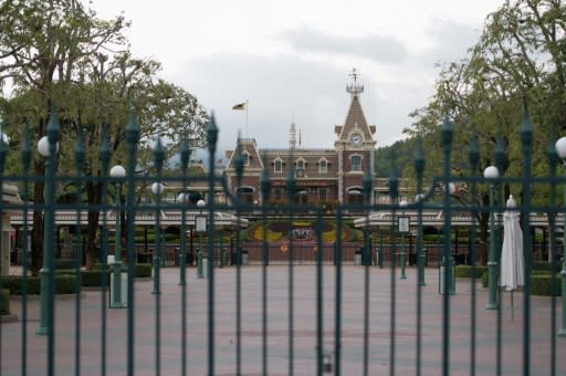 The park said it was taking the step to protect 'the health and safety of our guests and cast members', mirroring a similar move by Shanghai's Disneyland