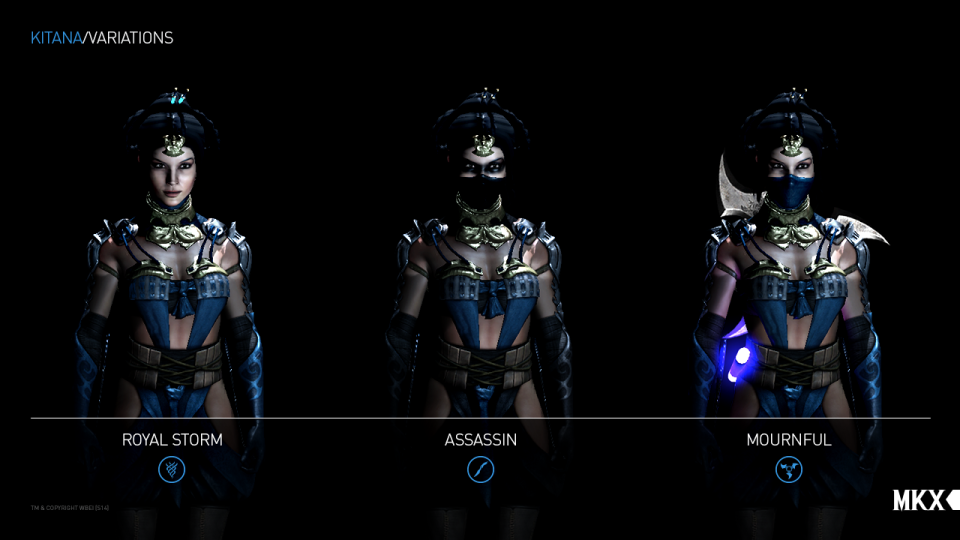 Mortal Kombat X Variations