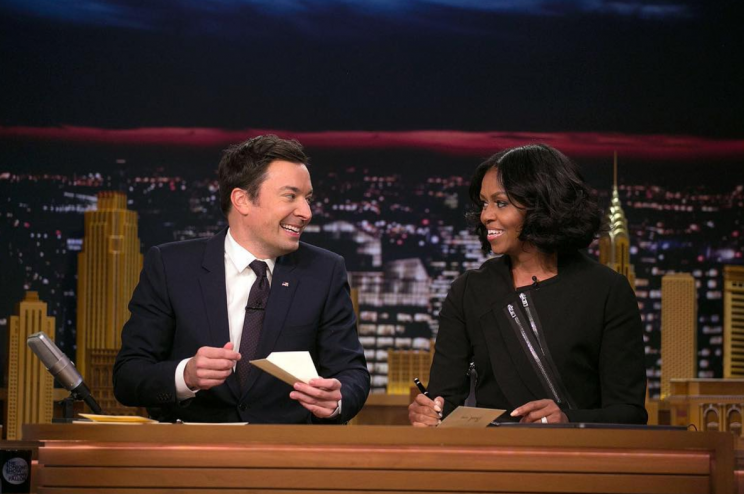 Michelle Obama appeared on The Tonight Show to reveal her future plans [Photo: Instagram/michelleobama]