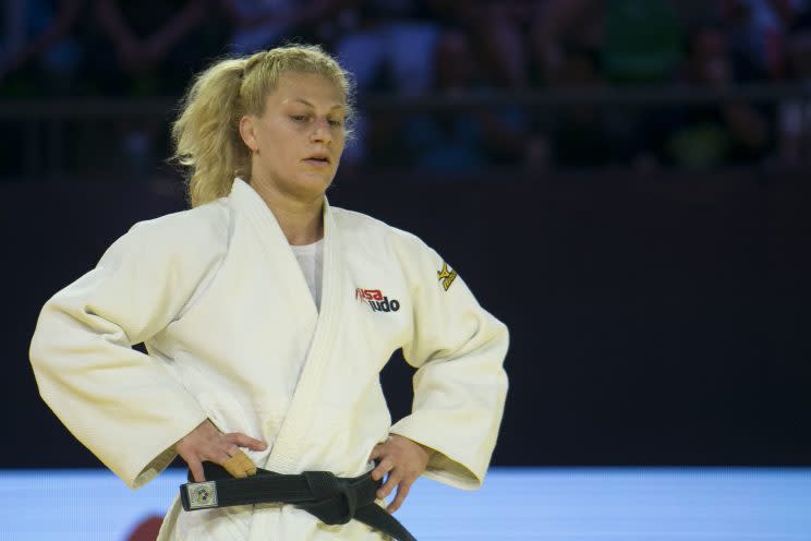 Kayla Harrison won a gold medal in London in 2012. (Getty)