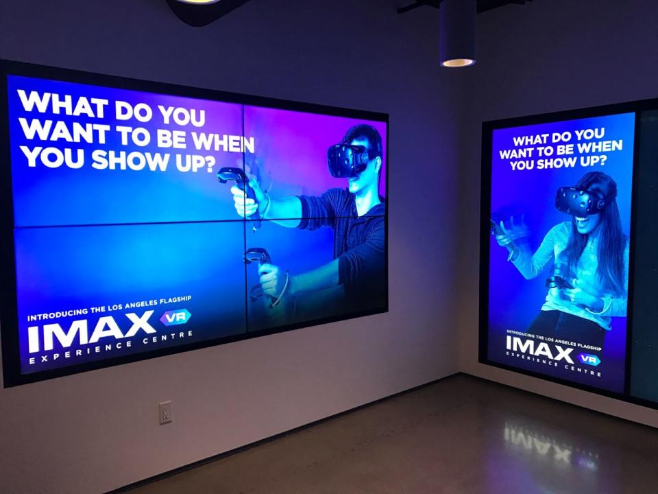 Two years ago, IMAX had big plans for VR experiences, with its CEO