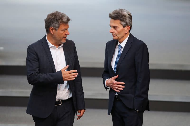 Plenary session of the lower house of parliament, Bundestag, in Berlin