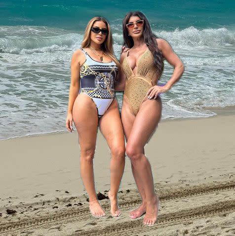 <p>Teresa Giudice/Instagram</p> Larsa Pippen and Teresa Giudice.